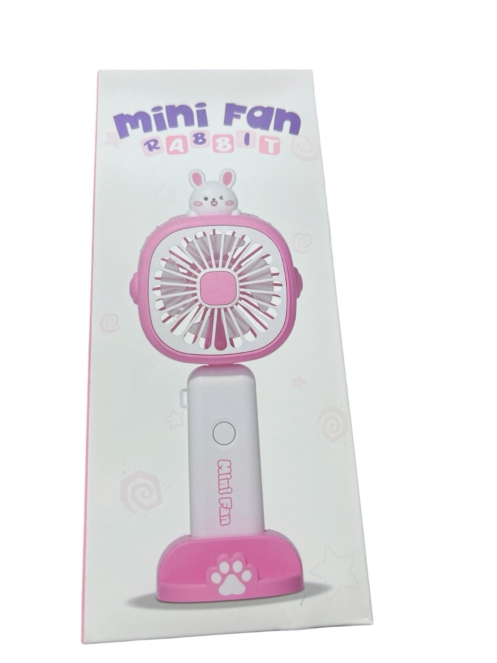 💥Power Pink or Power Purple - Bunny Mini USB Handheld Fan - Picture 8 of 12